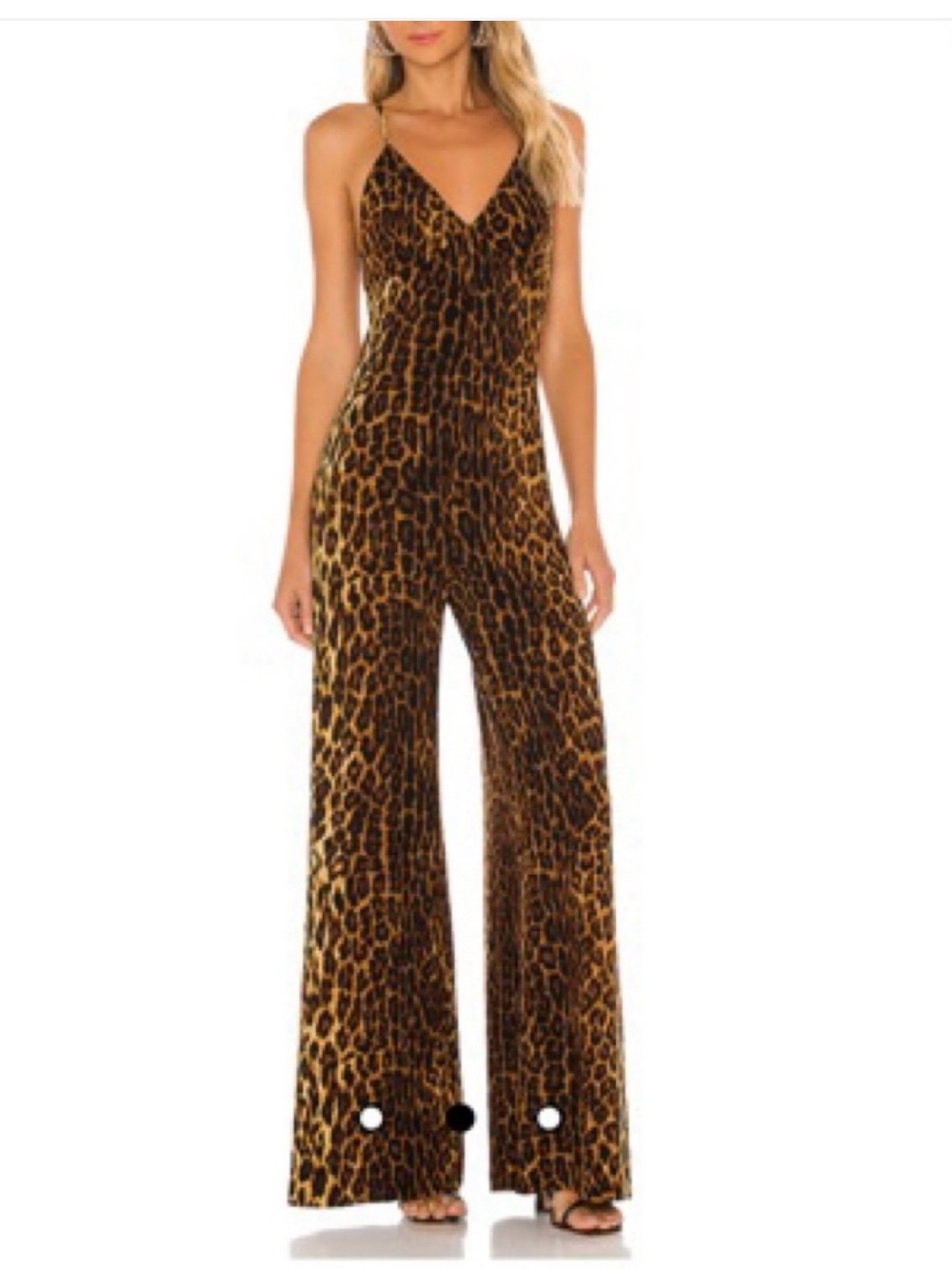 Norma Kamali Low Back Slip Jumpsuit in Pantera